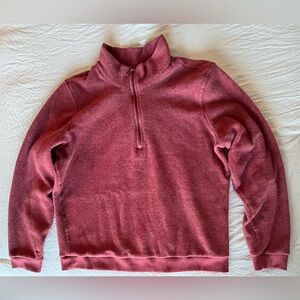 Quarter zip up sweater